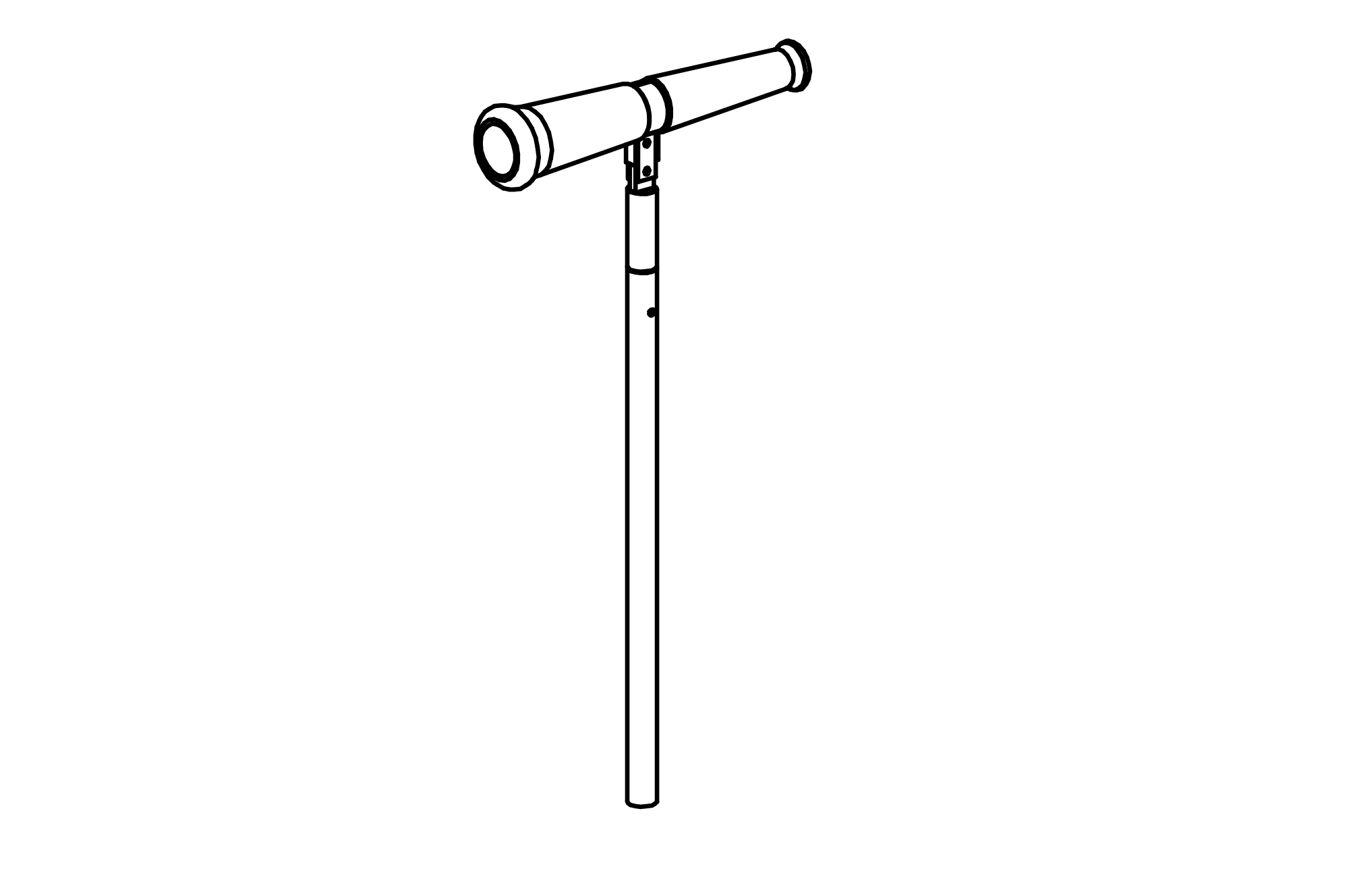 EVOPED® Outdoor Telescope with frame