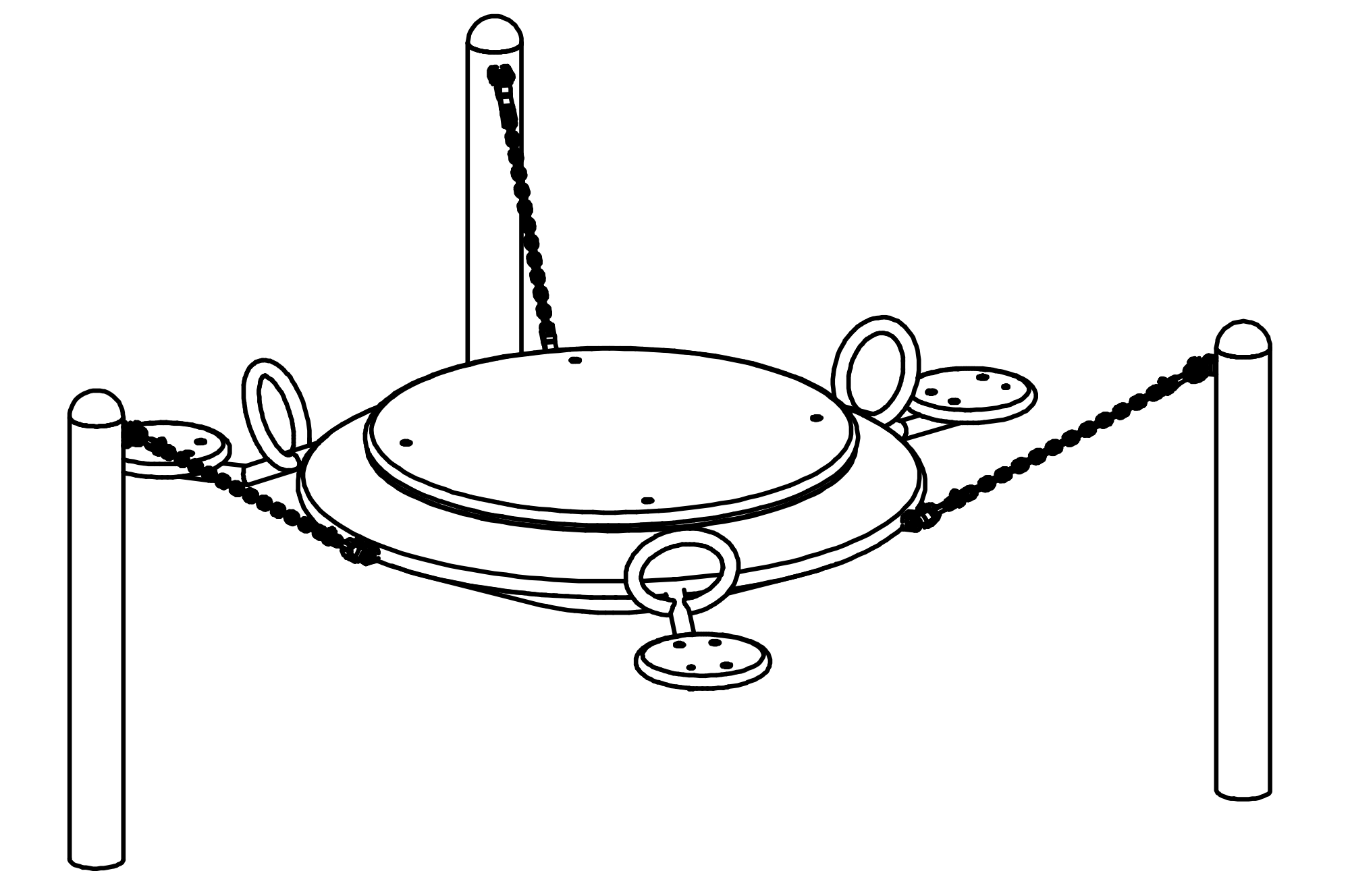 Swinging Table for Water Filling