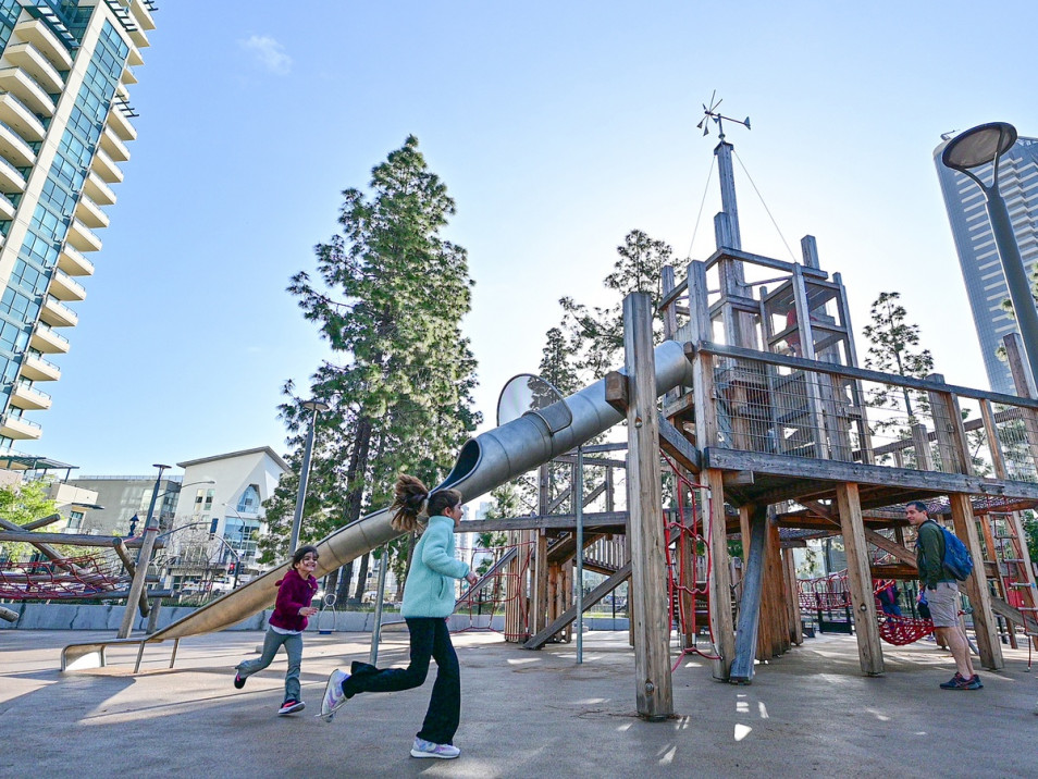 Children's Park, San Diego Slides